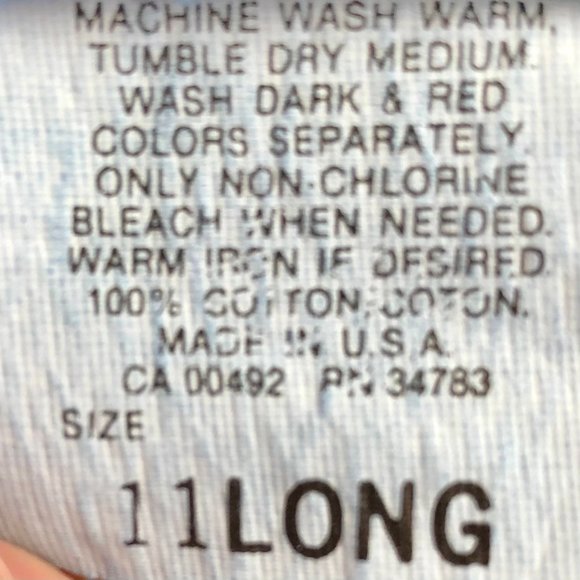 Vintage Lee Dark Wash Tapered Mom Jeans Long 11L - Picture 7 of 7